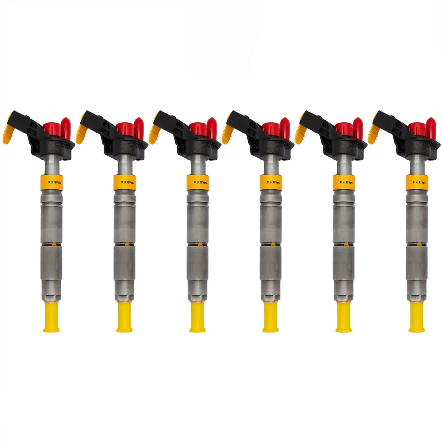 6x Bosch 445115064 Einspritzdüse für Mercedes, Jeep, Chrysler 3.0 CDI