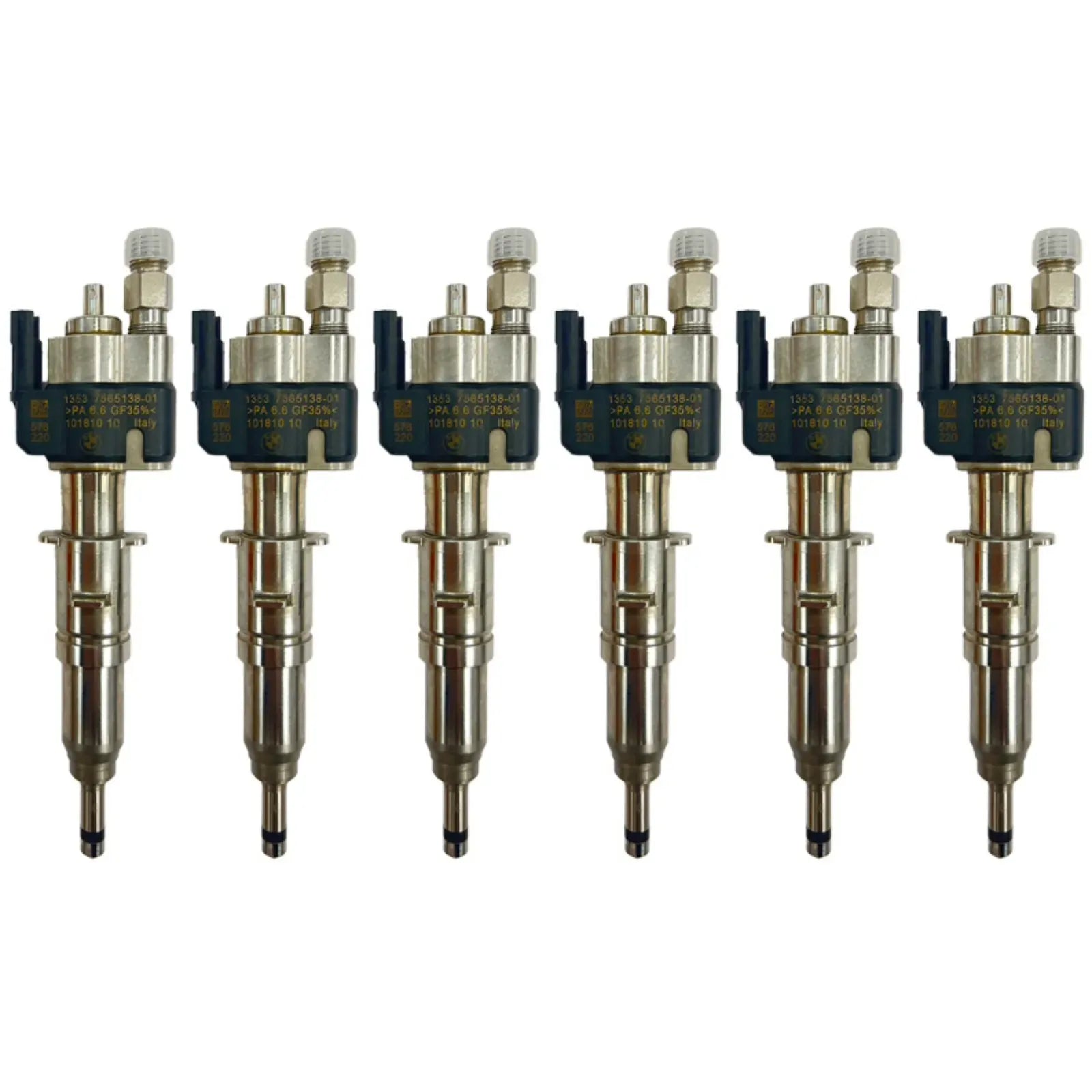 6x Einspritzdüse VDO 13537589048 13537565138-01 N43 N53 BMW Benzin