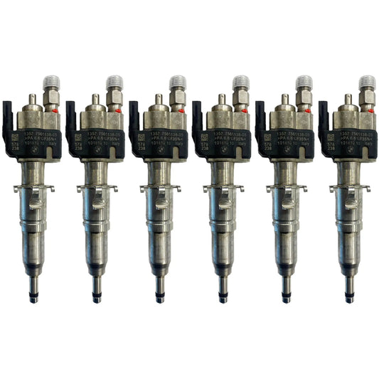 6x Einspritzdüse VDO 13537589048 13537565138-01 N43 N53 BMW Benzin