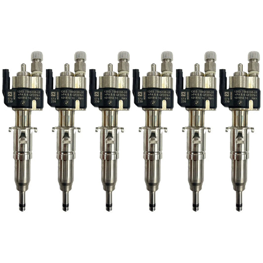 6x Einspritzdüse VDO 13537589048-06 13537565138 N43 N53 BMW Benzin