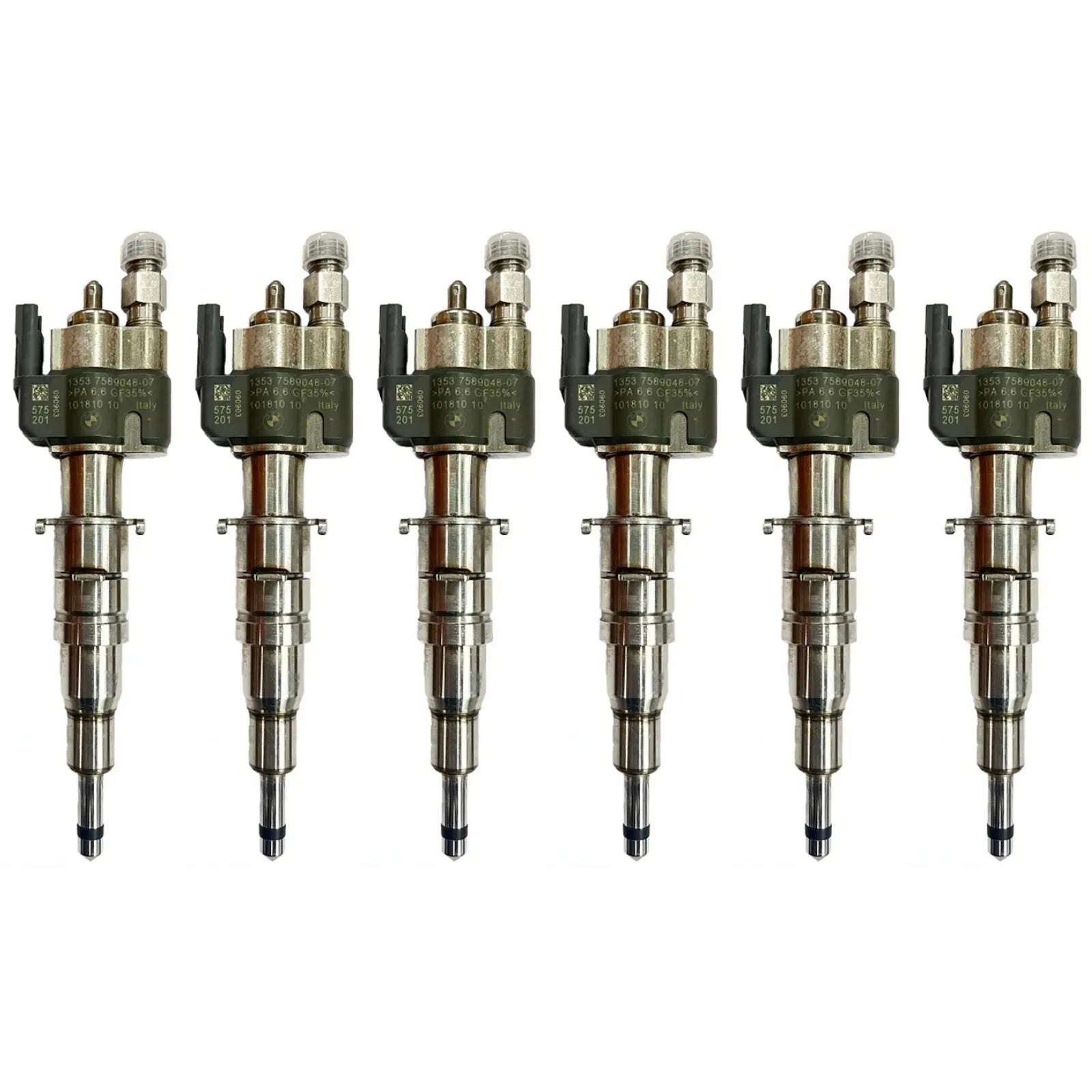 6x Einspritzdüse VDO 13537589048-07 13537565138 N43 N53 BMW Benzin