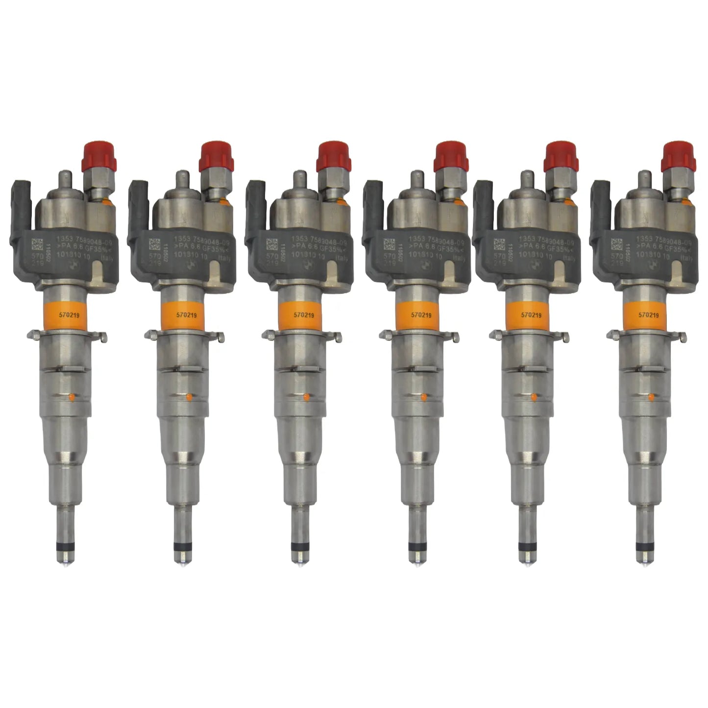 6x Einspritzdüse VDO 13537589048-09 13537565138 N43 N53 BMW Benzin