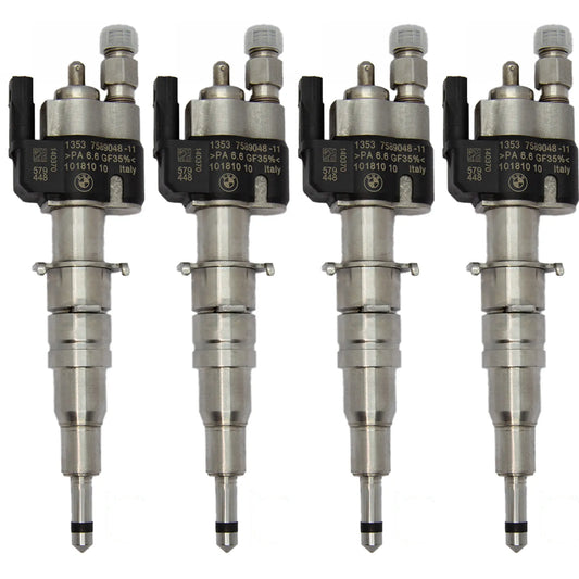 4x Einspritzdüse VDO 13537589048-11 13537565138 N43 N53 BMW Benzin