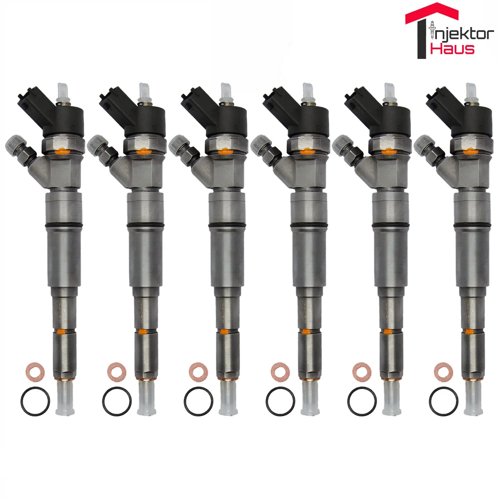 6x Bosch-Injektor 445110047 BMW 3er E46 5 E39 7 E38 X5 E53 Land-Range Rover