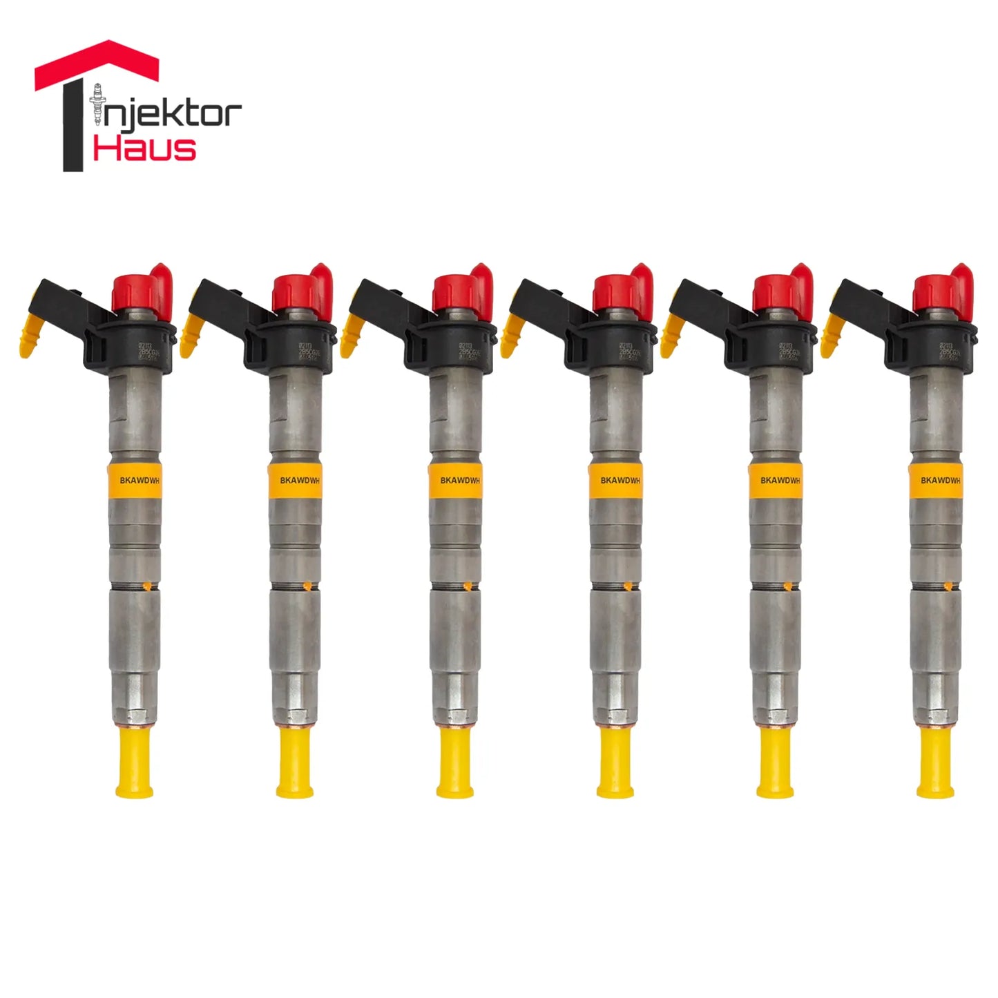 6x BOSCH Diesel Einspritzdüse 0445116024 für BMW 3er, 5er, 7er, X1, X3, X5, X6