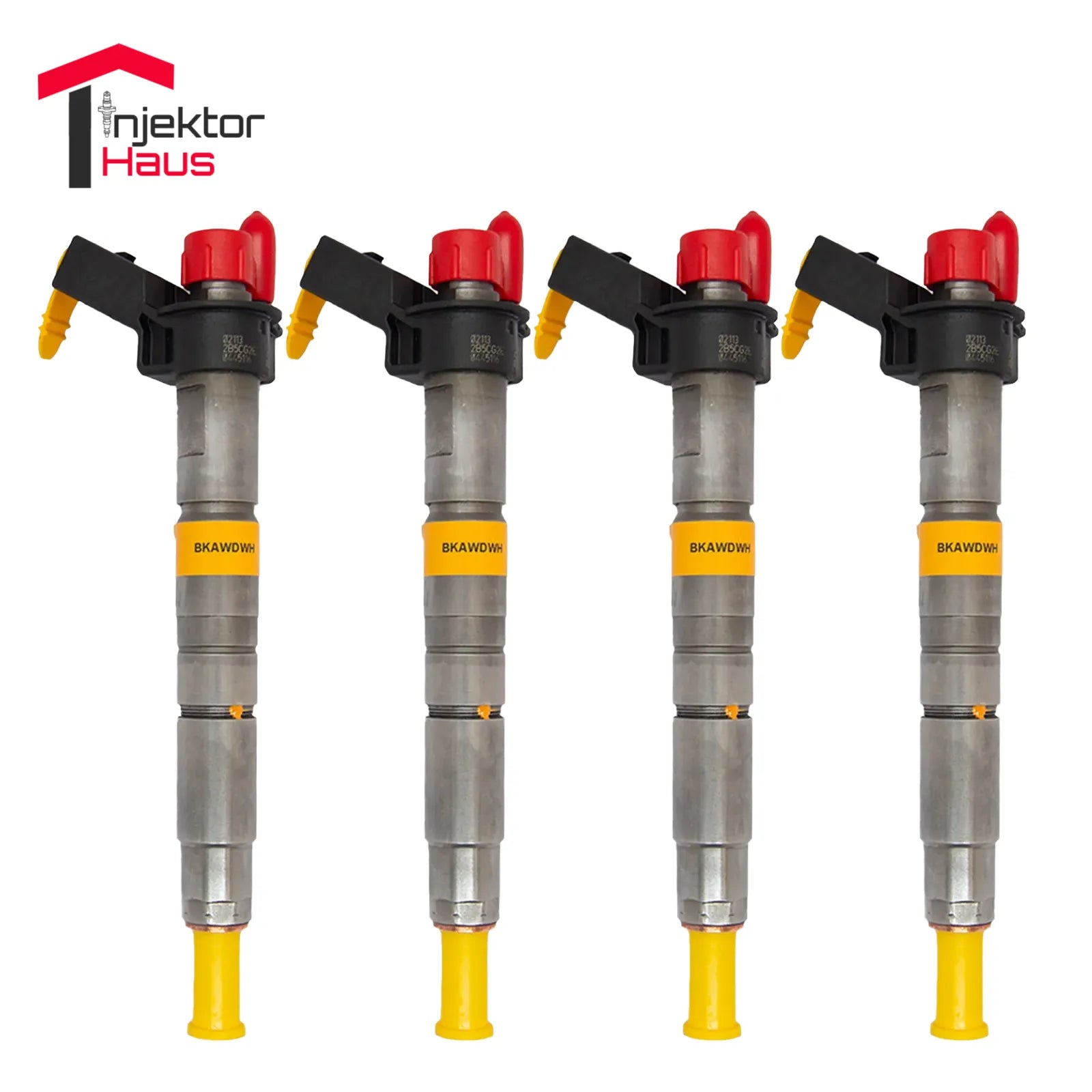4x BOSCH Diesel Einspritzdüse 0445116024 für BMW 3er, 5er, 7er, X1, X3, X5, X6