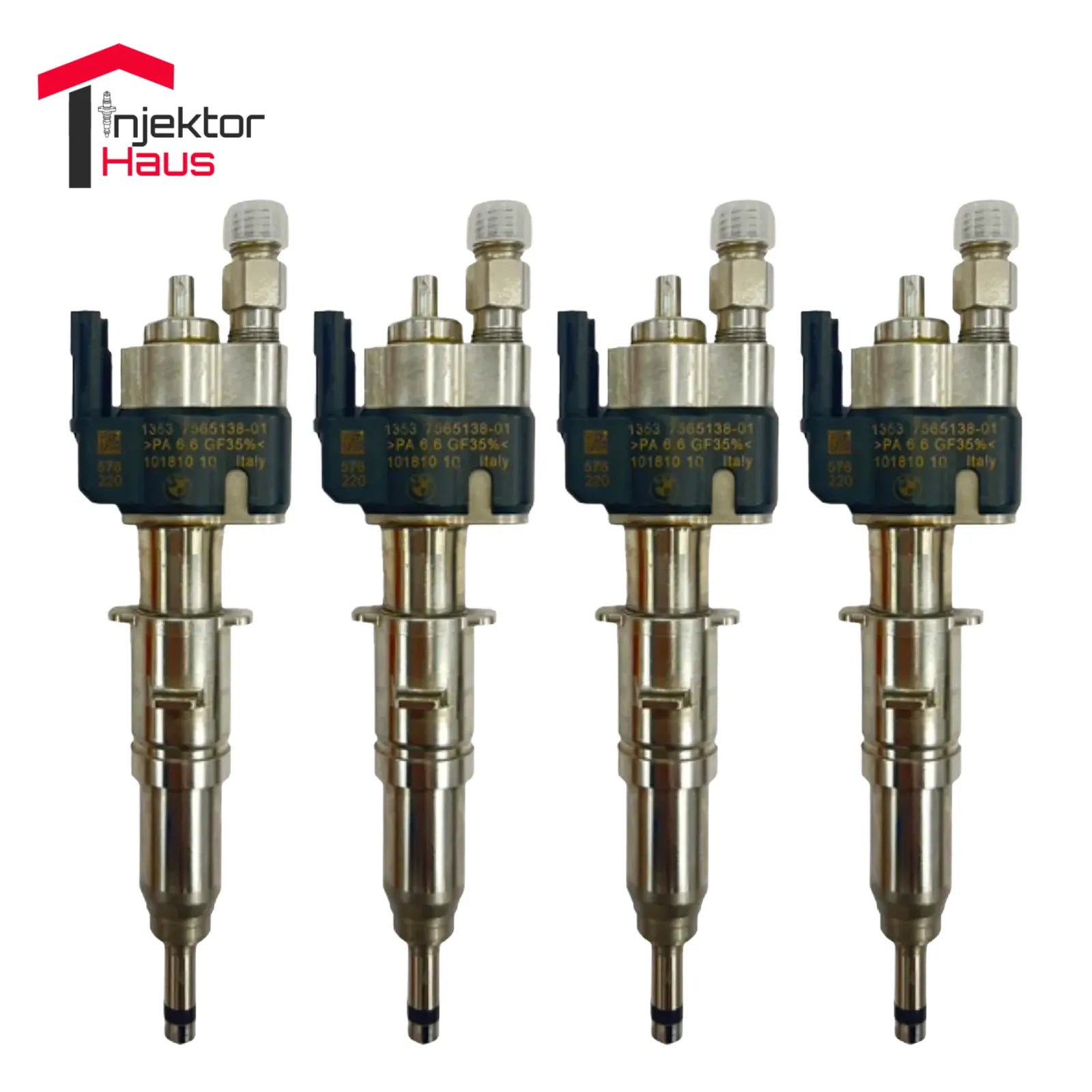4x Einspritzdüse VDO 13537589048 13537565138-01 N43 N53 BMW Benzin