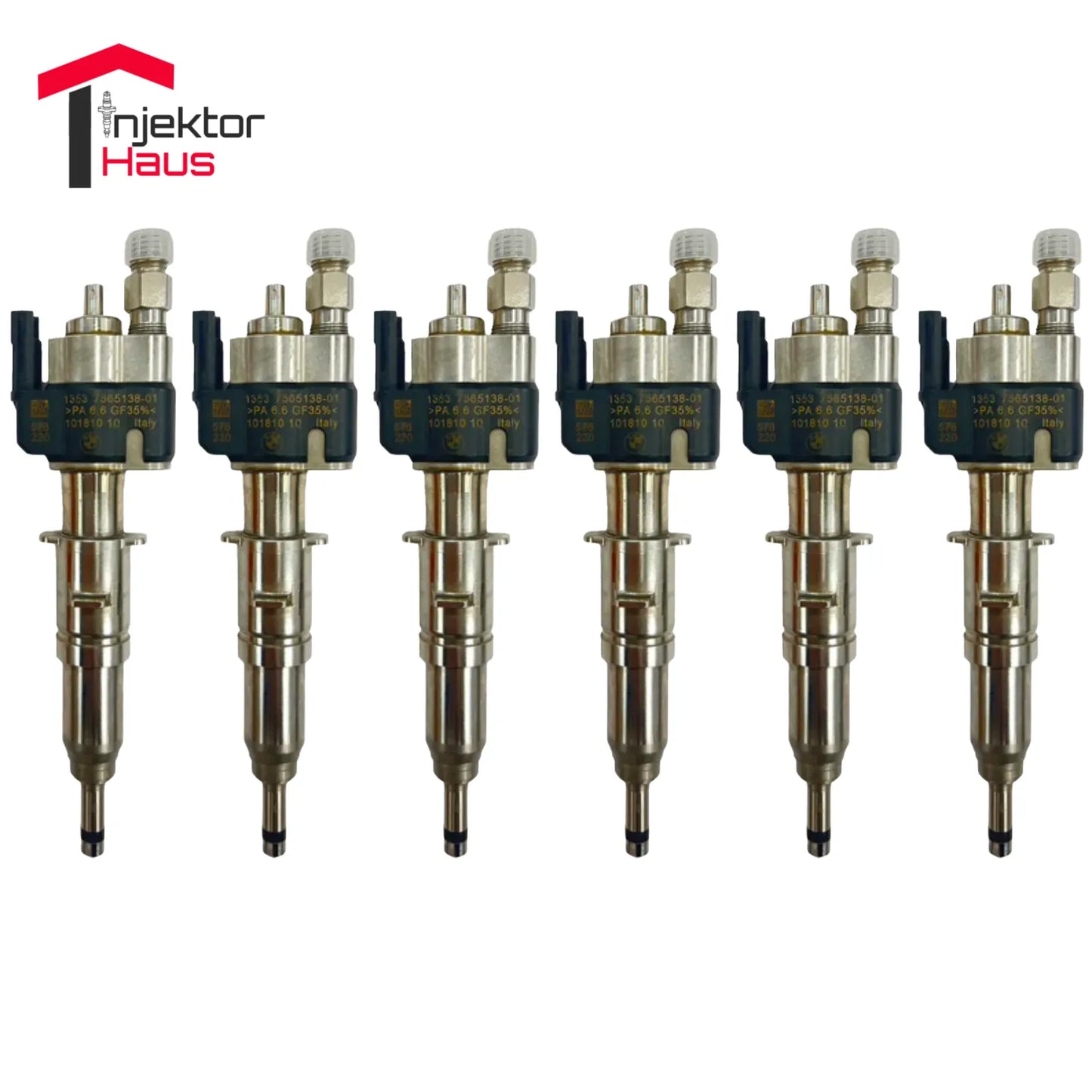 6x Einspritzdüse VDO 13537589048 13537565138-01 N43 N53 BMW Benzin