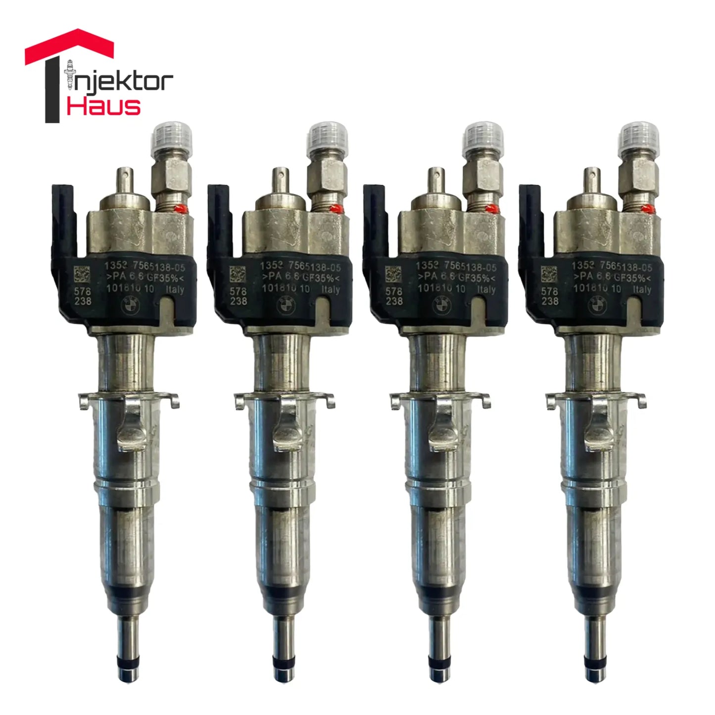 4x Einspritzdüse VDO 13537589048 13537565138-05 N43 N53 BMW Benzin