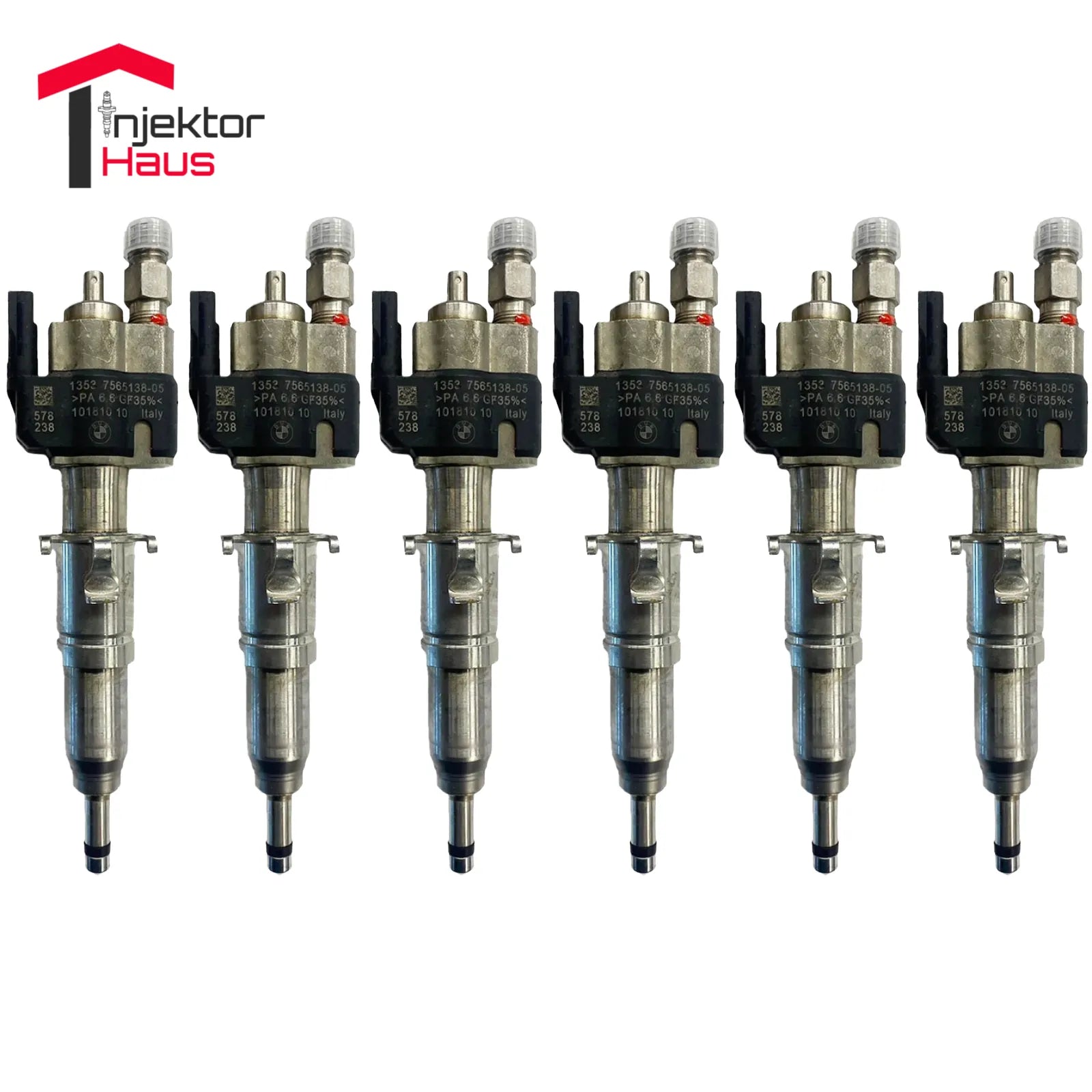 6x Einspritzdüse VDO 13537589048 13537565138-01 N43 N53 BMW Benzin