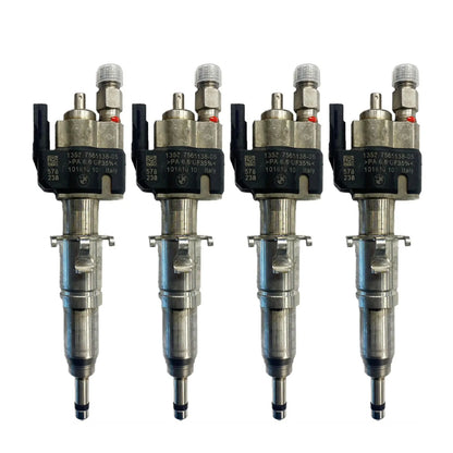 4x Einspritzdüse VDO 13537589048 13537565138-05 N43 N53 BMW Benzin