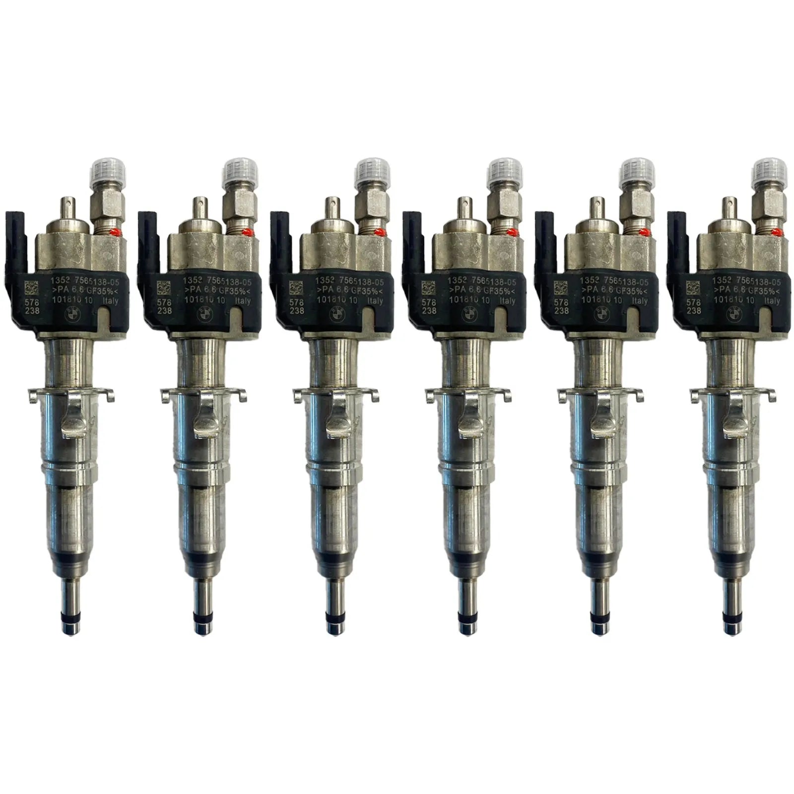 6x Einspritzdüse VDO 13537589048 13537565138-01 N43 N53 BMW Benzin