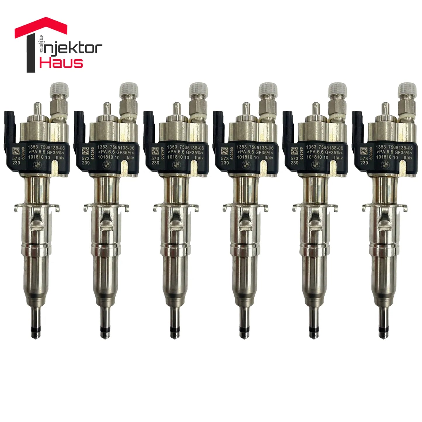 6x Einspritzdüse VDO 13537589048 13537565138-06 N43 N53 BMW Benzin