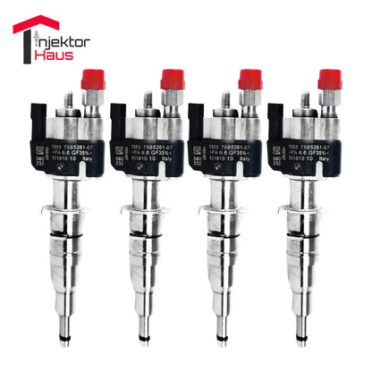 4x Einspritzdüse VDO 13537589048 13537585261-07 N43 N53 BMW Benzin