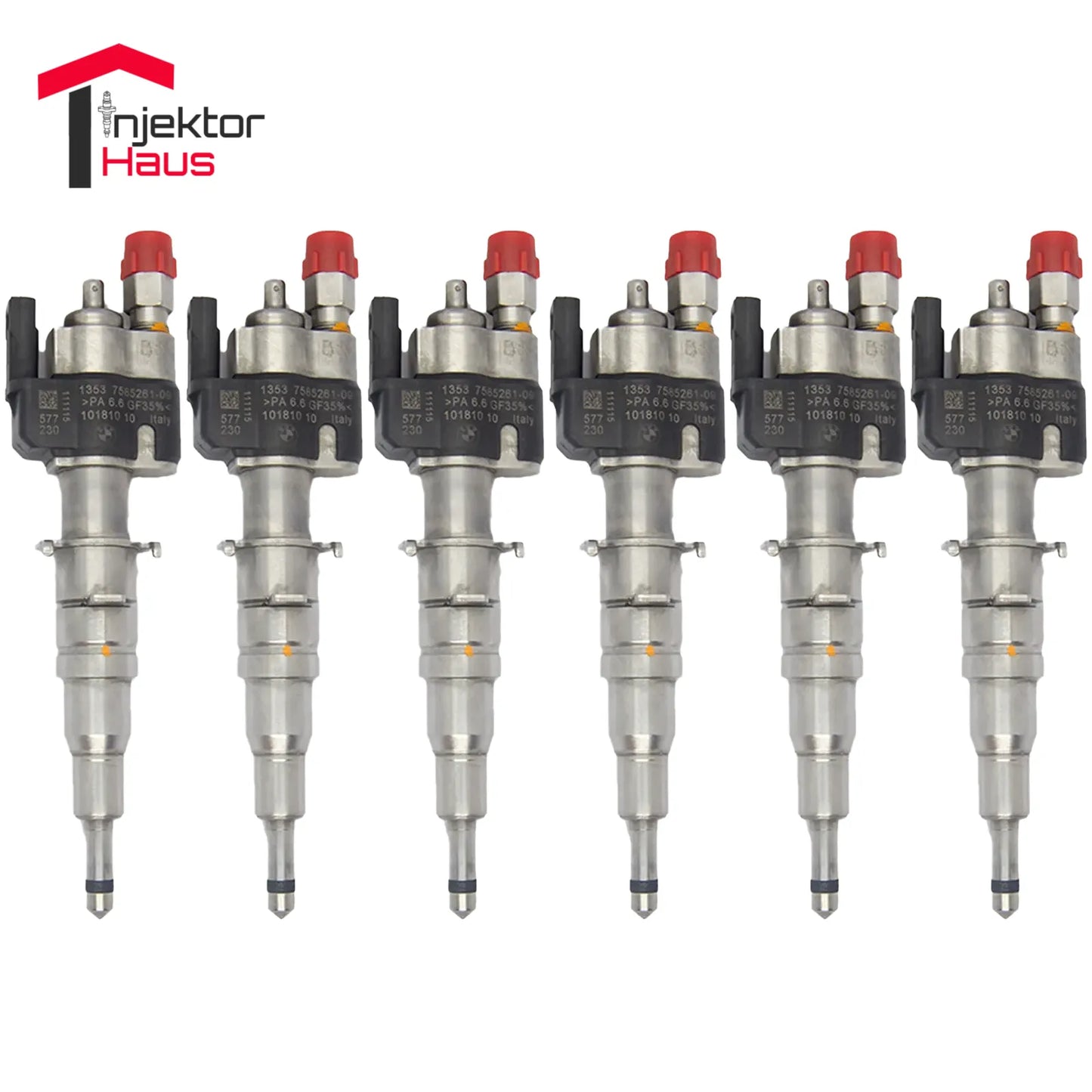 6x Einspritzdüse VDO 13537589048 13537585261-08 N43 N53 BMW Benzin