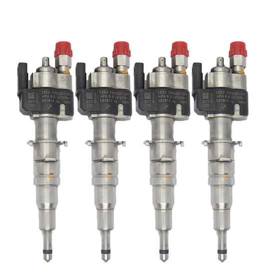 4x Einspritzdüse VDO 13537589048 13537585261-08 N43 N53 BMW Benzin
