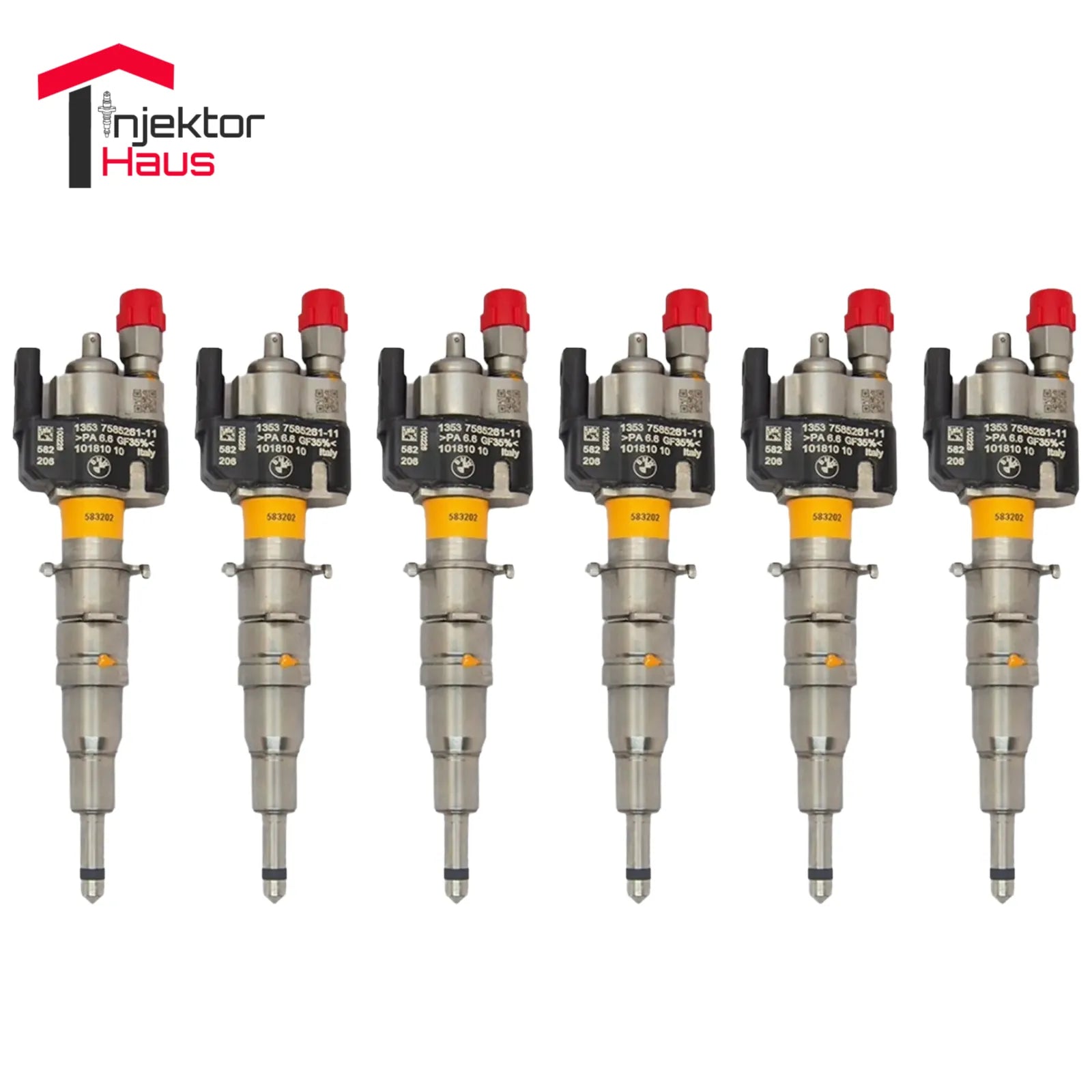 6x Einspritzdüse VDO 13537589048 13537585261-11 N43 N53 BMW Benzin