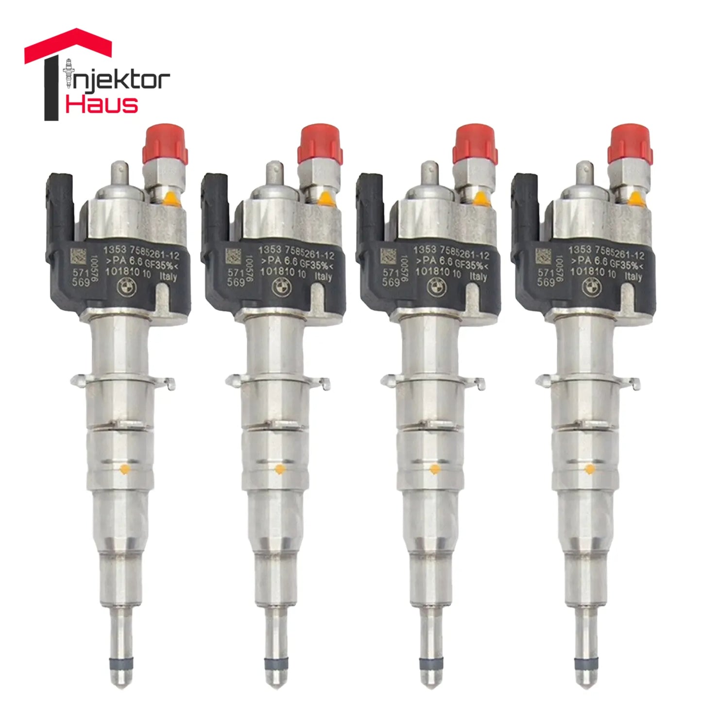 4x Einspritzdüse VDO 13537589048 13537585261-12 N43 N53 BMW Benzin