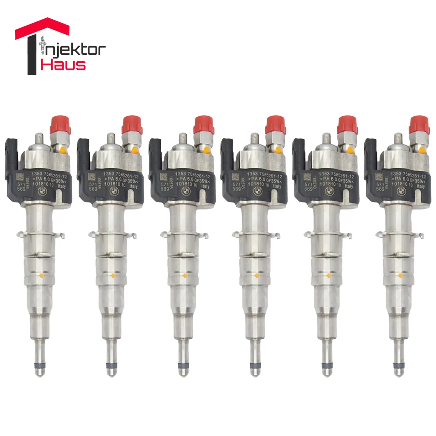 6x Einspritzdüse VDO 13537589048 13537585261-12 N43 N53 BMW Benzin