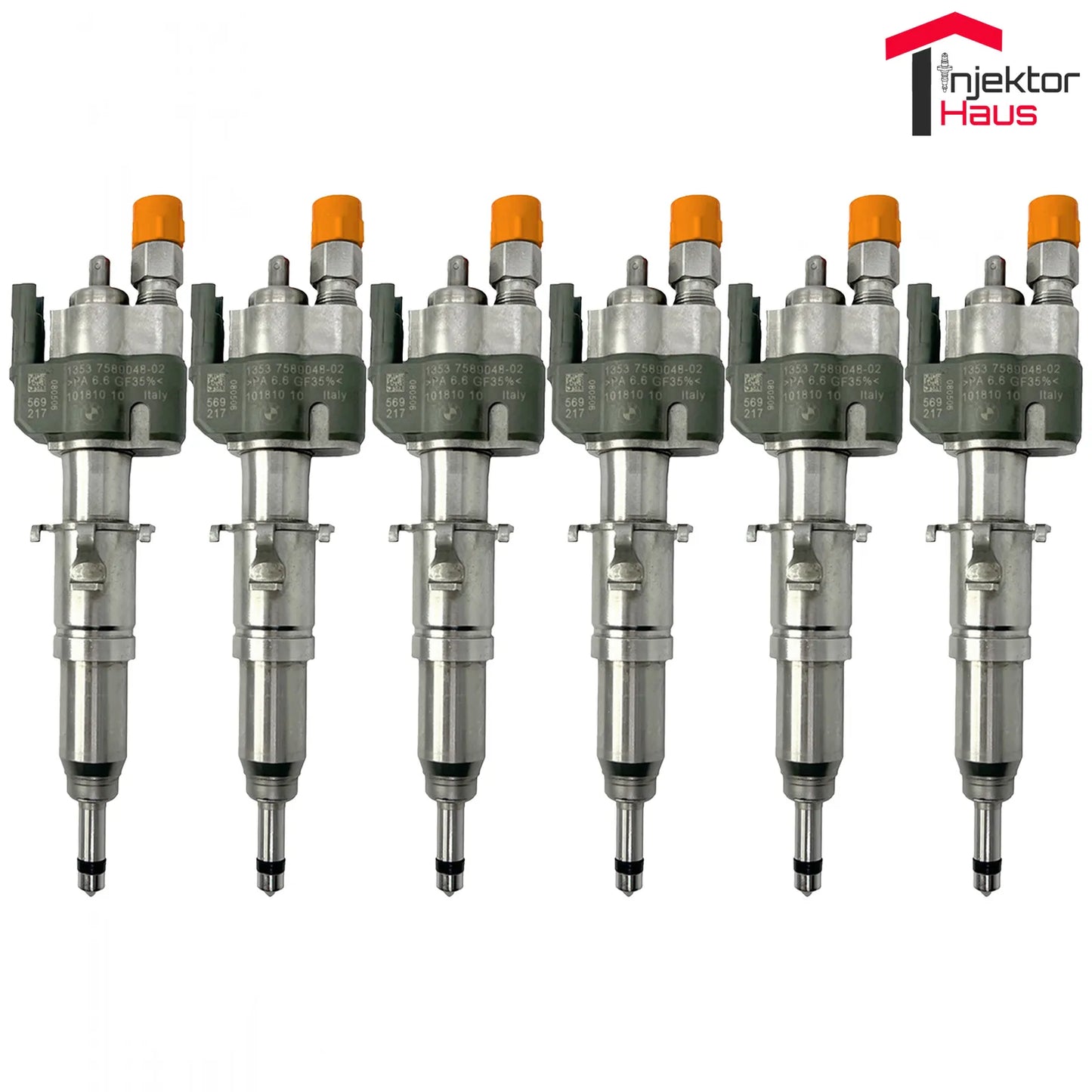 6x Einspritzdüse VDO 13537589048-02 13537565138 N43 N53 BMW Benzin