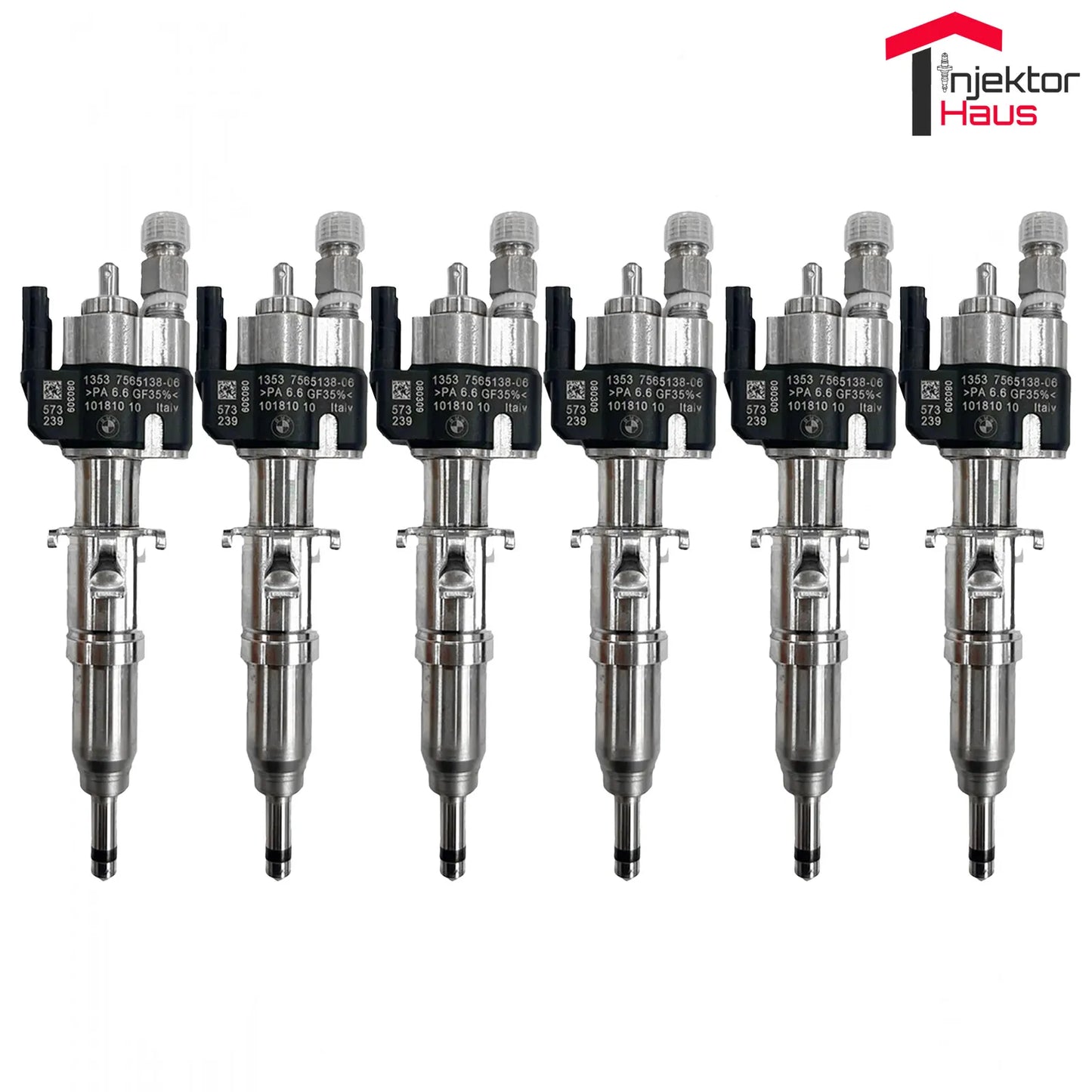 6x Einspritzdüse VDO 13537589048-06 13537565138 N43 N53 BMW Benzin