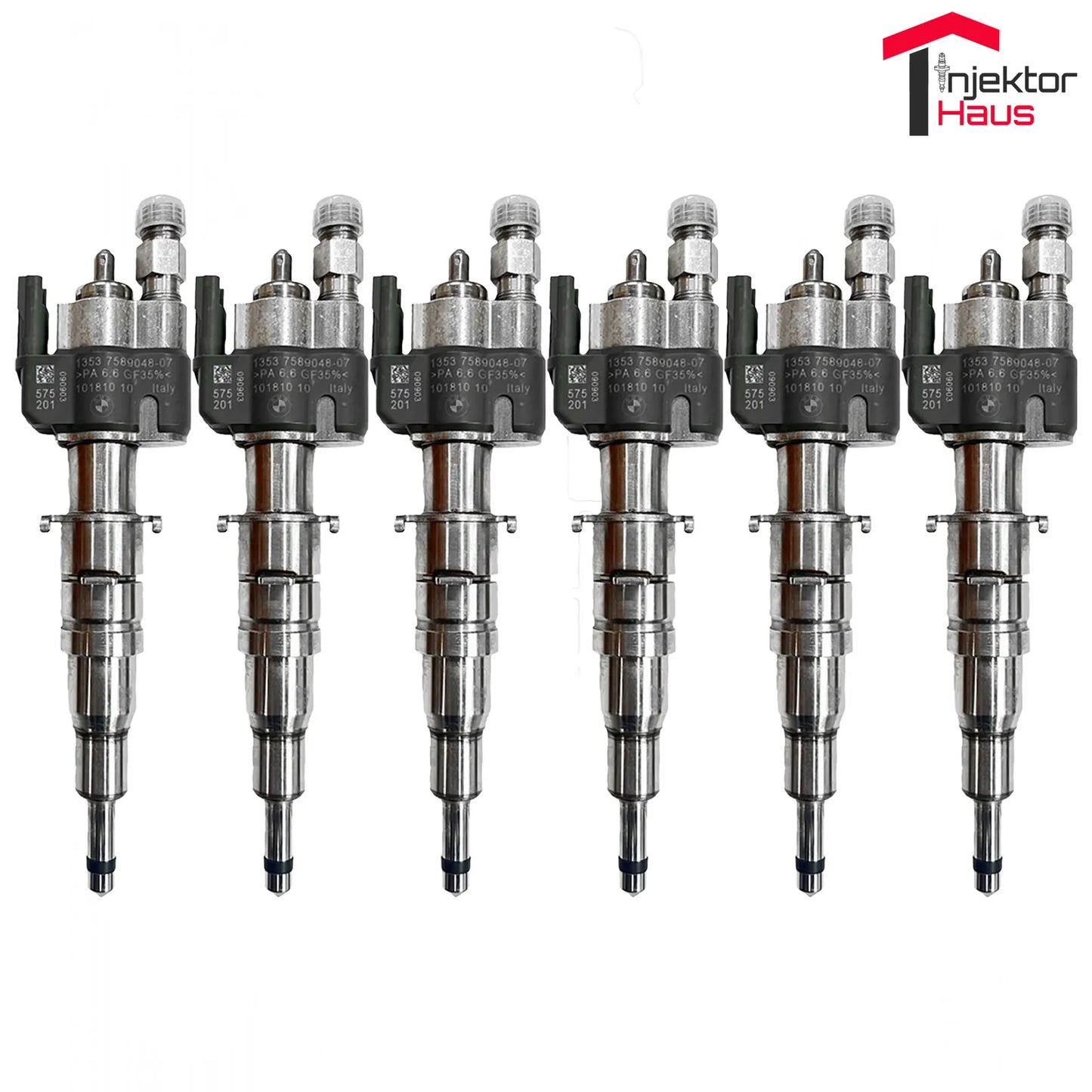 6x Einspritzdüse VDO 13537589048-07 13537565138 N43 N53 BMW Benzin