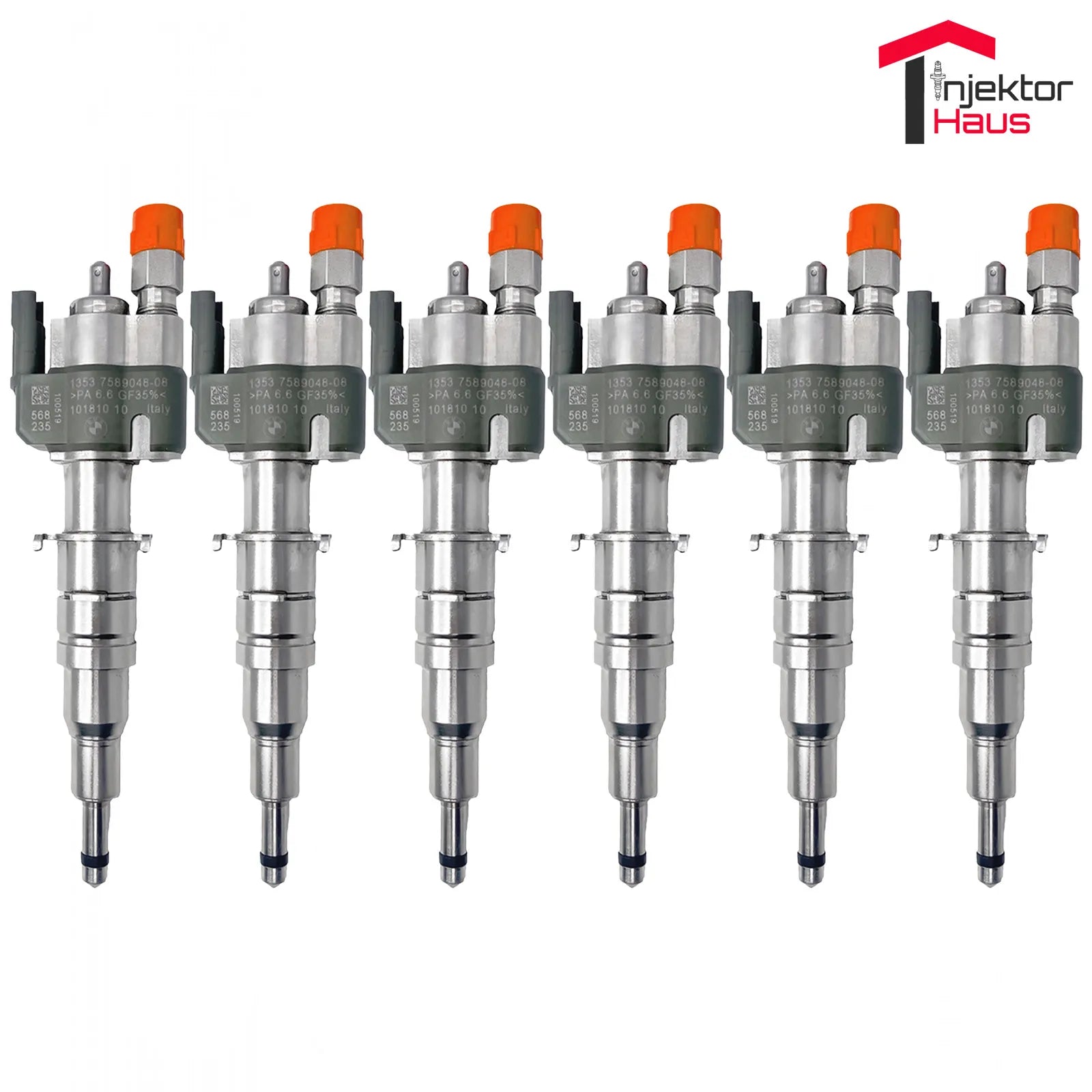 6x Einspritzdüse VDO 13537589048-08 13537565138 N43 N53 BMW Benzin