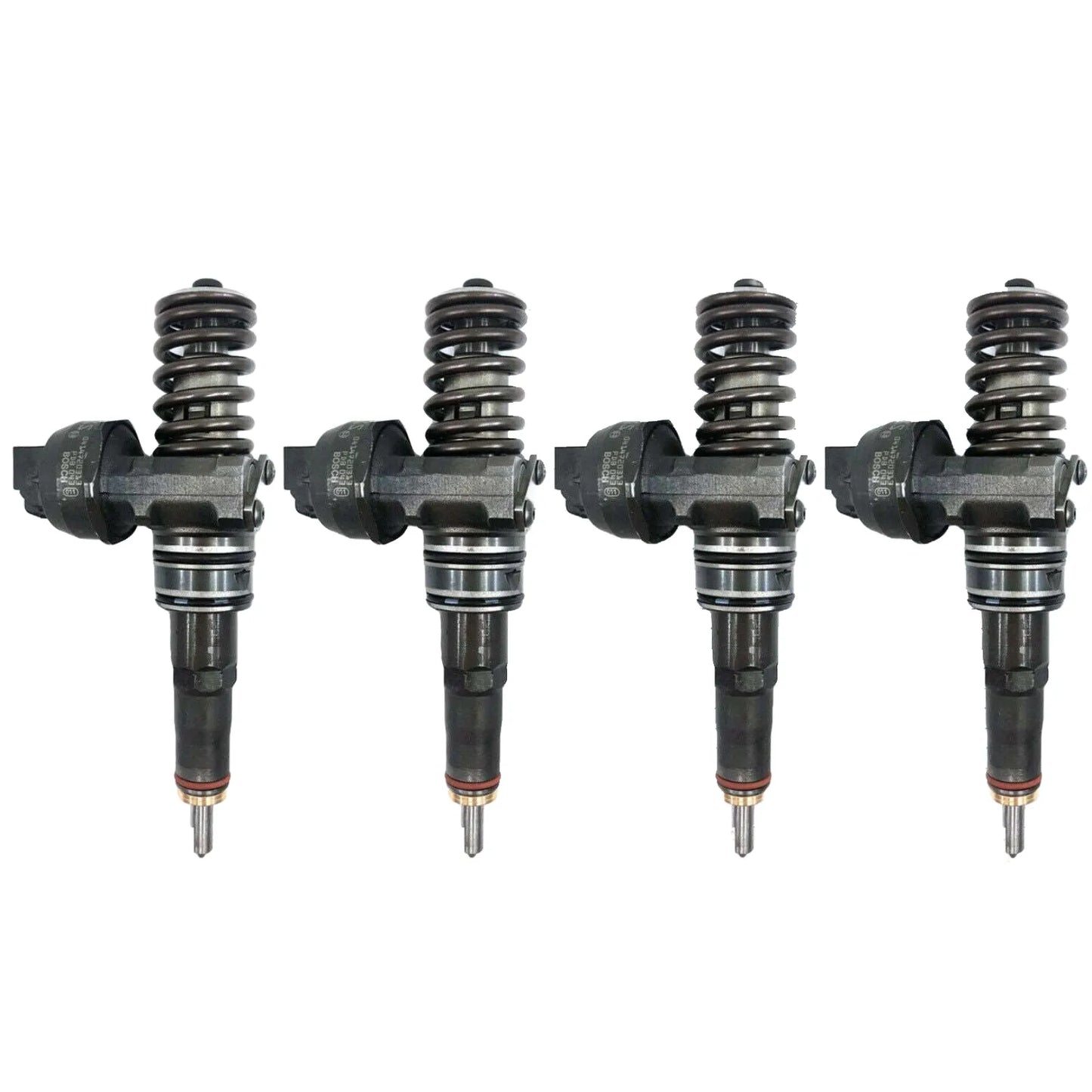 4x VW 1.9 TDI Bosch Einspritzdüse 0414720215 - Original Pumpedüse für Golf, Passat, A3, Leon