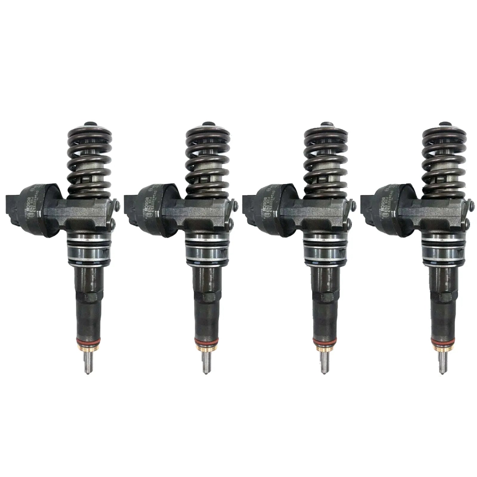 4x VW 1.9 TDI Bosch Einspritzdüse 0414720215 - Original Pumpedüse für Golf, Passat, A3, Leon