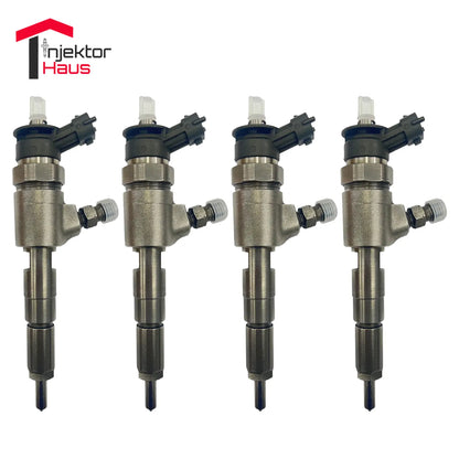 4x Bosch Einspritzdüse 0445110252 für Citroën & Peugeot 1.4 HDi