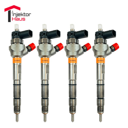 4x Einspritzventil 0445110471 für Audi, VW, Seat, Skoda 2.0 TDI