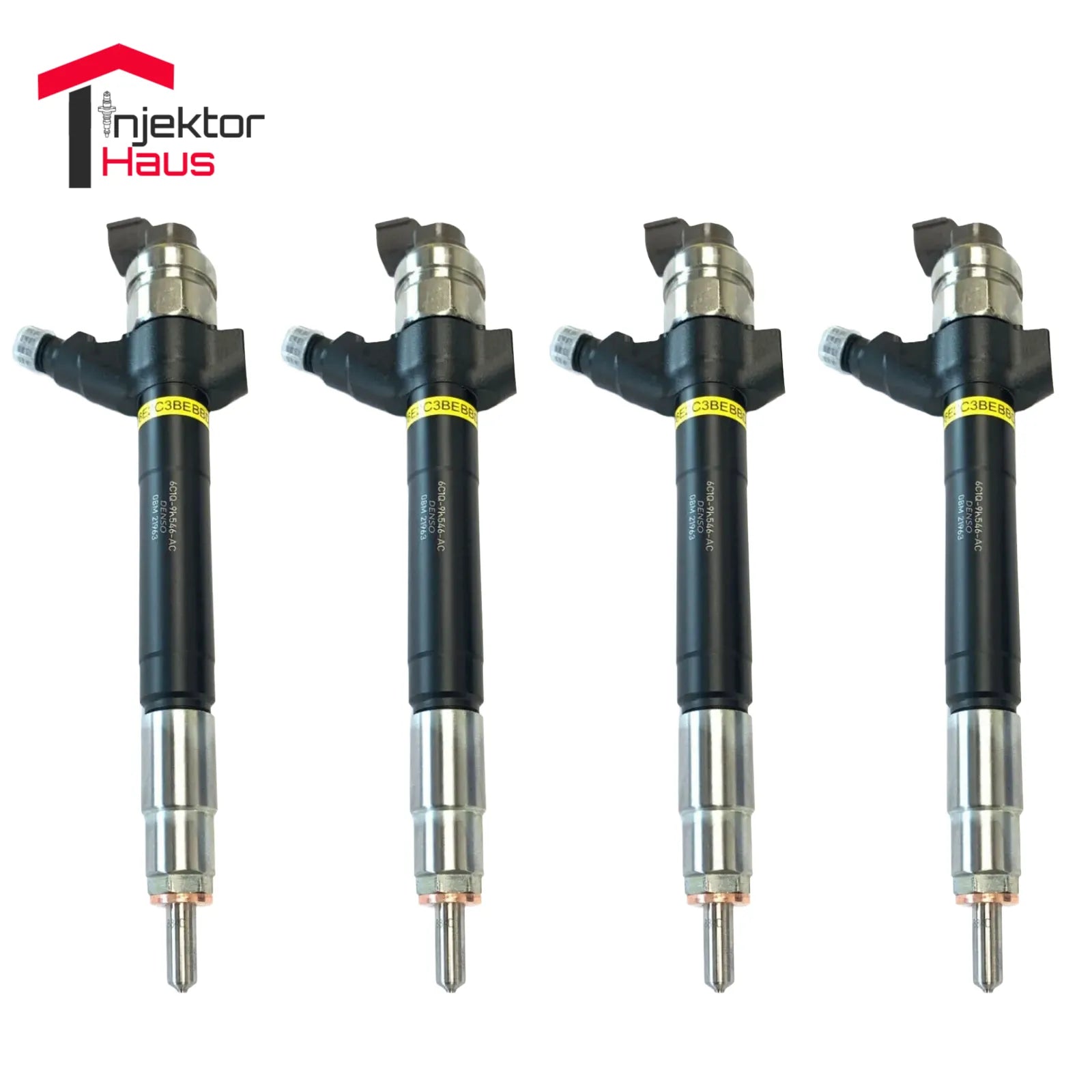 4x Injektor Fiat Ducato 2.2 JTD 74 kW 6C1Q9K546-AC Original