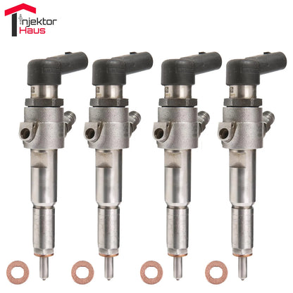 4x Injektor Siemens 9663429280 Citroen Peugeot Ford 1.4 HDi TDCi
